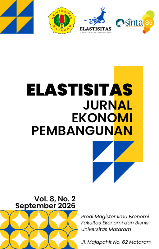 					View Vol. 8 No. 2 (2026): Elastisitas, September 2026
				